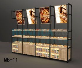 面包陳列的藝術(shù) 如何通過展示架提升面包店的吸引力